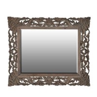 Colonial Reclaimed Pine Carved Mirror 1030(H) 1240(W)