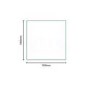 Cowhide Studded Square Mirror 1000(H) 1000(W)