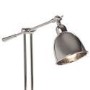 Nickel Angled Desk Table Lamp
