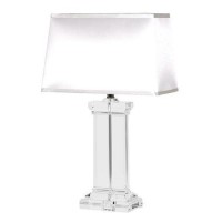 Modern Lead Crystal Table Lamp