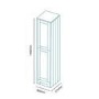Nottingham Ivory Tall Boy Storage Unit