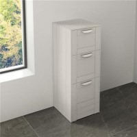 Nottingham White 3 Drawer Storage Unit