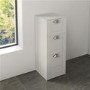 Nottingham White 3 Drawer Storage Unit