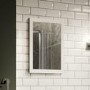 White Framed Mirror 500H 700W - Nottingham Range