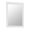 White Framed Mirror 500H 700W - Nottingham Range