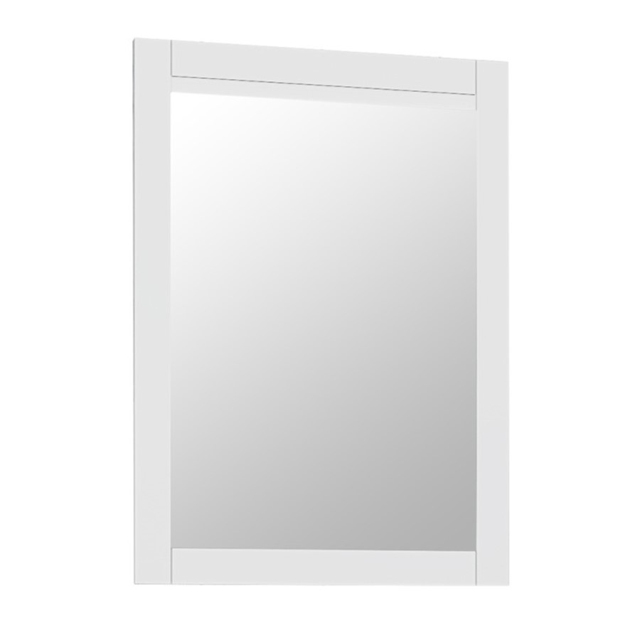 White Framed Mirror 500H 700W - Nottingham Range