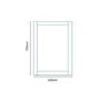 Nottingham Ivory Framed Mirror 500H 700W