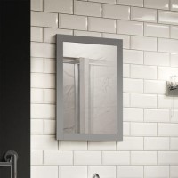 Grey Framed Mirror 500H 700W  - Nottingham Range