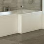 Nottingham White L Shape Front Panel 