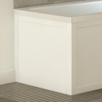 Nottingham White L shape End Panel 