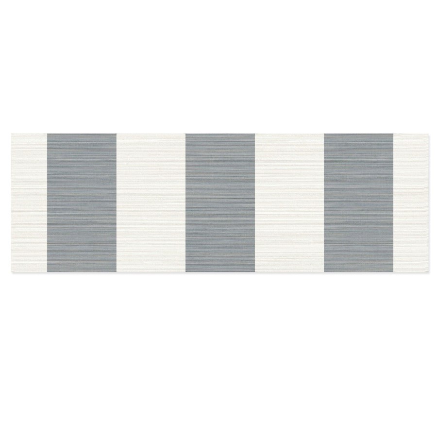 Wallpaper DÃ&copy;cor Bianco/Blu Wall Tile 
