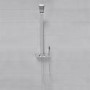 GRADE A1 - Chrome Luxury Thermostatic Shower Tower Panel with Shower Handset