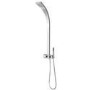 GRADE A1 - Chrome Luxury Thermostatic Shower Tower Panel with Shower Handset