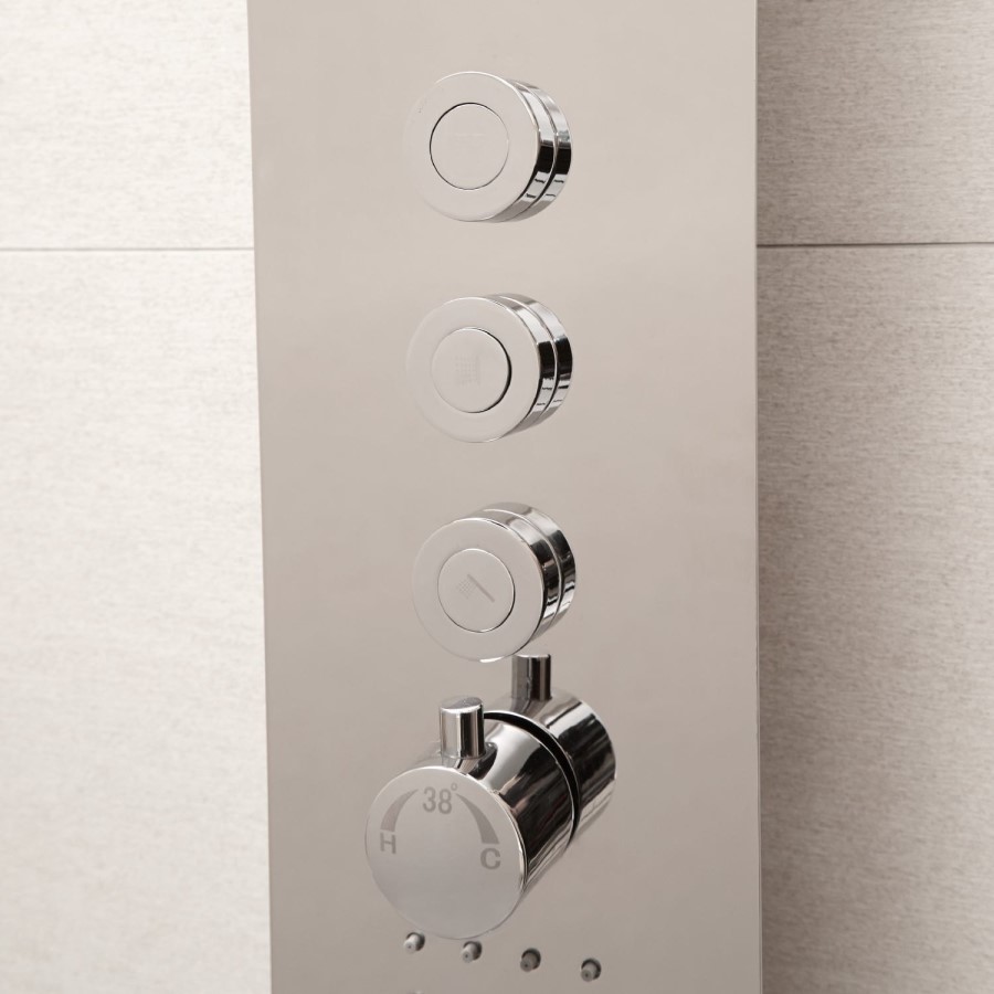 Luxury Thermostatic Shower Tower Panel - Trembor Range