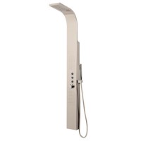 Steel Thermostatic Shower Tower Panel - Catalina Range