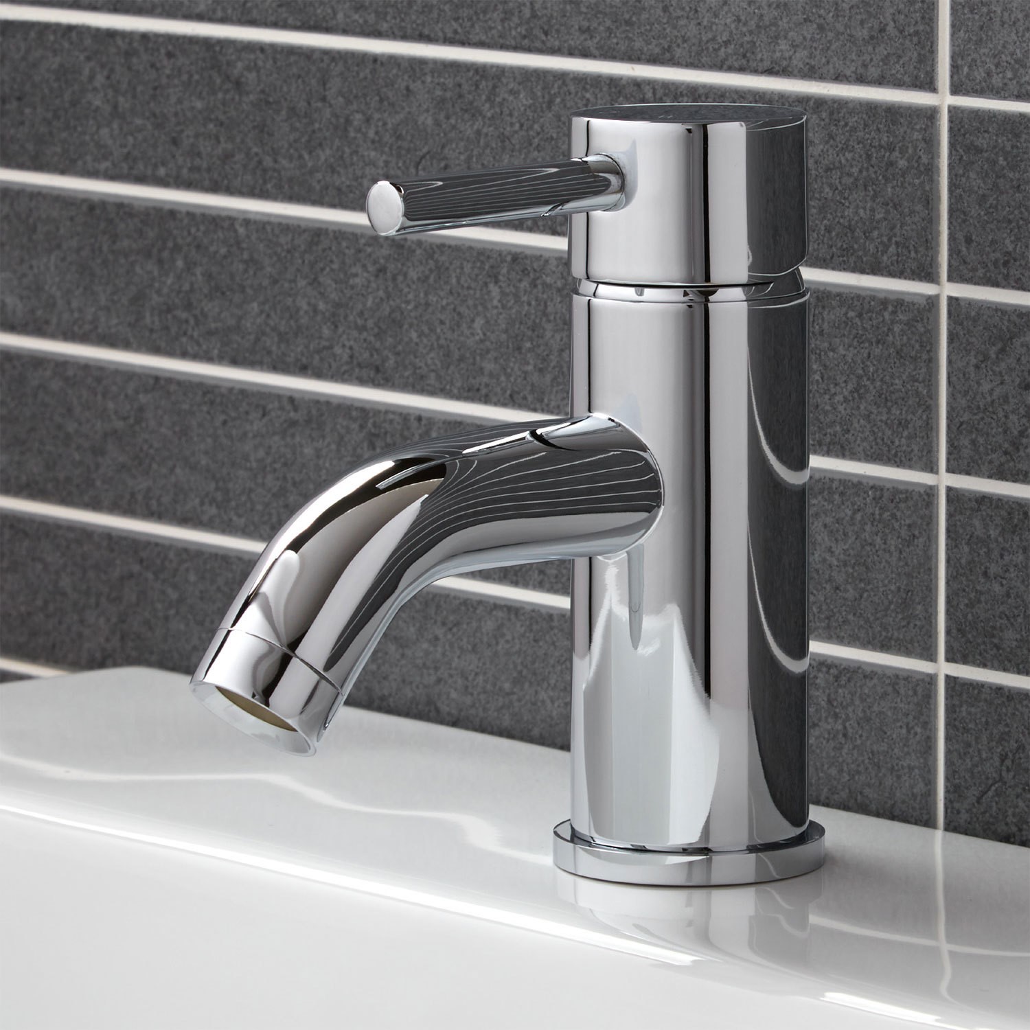 Chrome Mono Basin Mixer Tap - S9 - Better Bathrooms