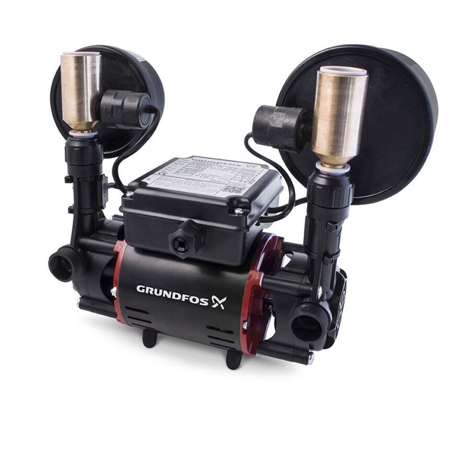 Grundfos STR2-1.5CN Universal Twin Impeller Shower Pump