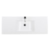 Nottingham 1000 White Combination Unit with Aurora Back to Wall Toilet 	