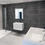 Cementi White Porcelain Wall/Floor Tile
