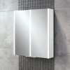 600mm Wall Hung Mirrored Cabinet - Double Door Bathroom Storage - Perth Range