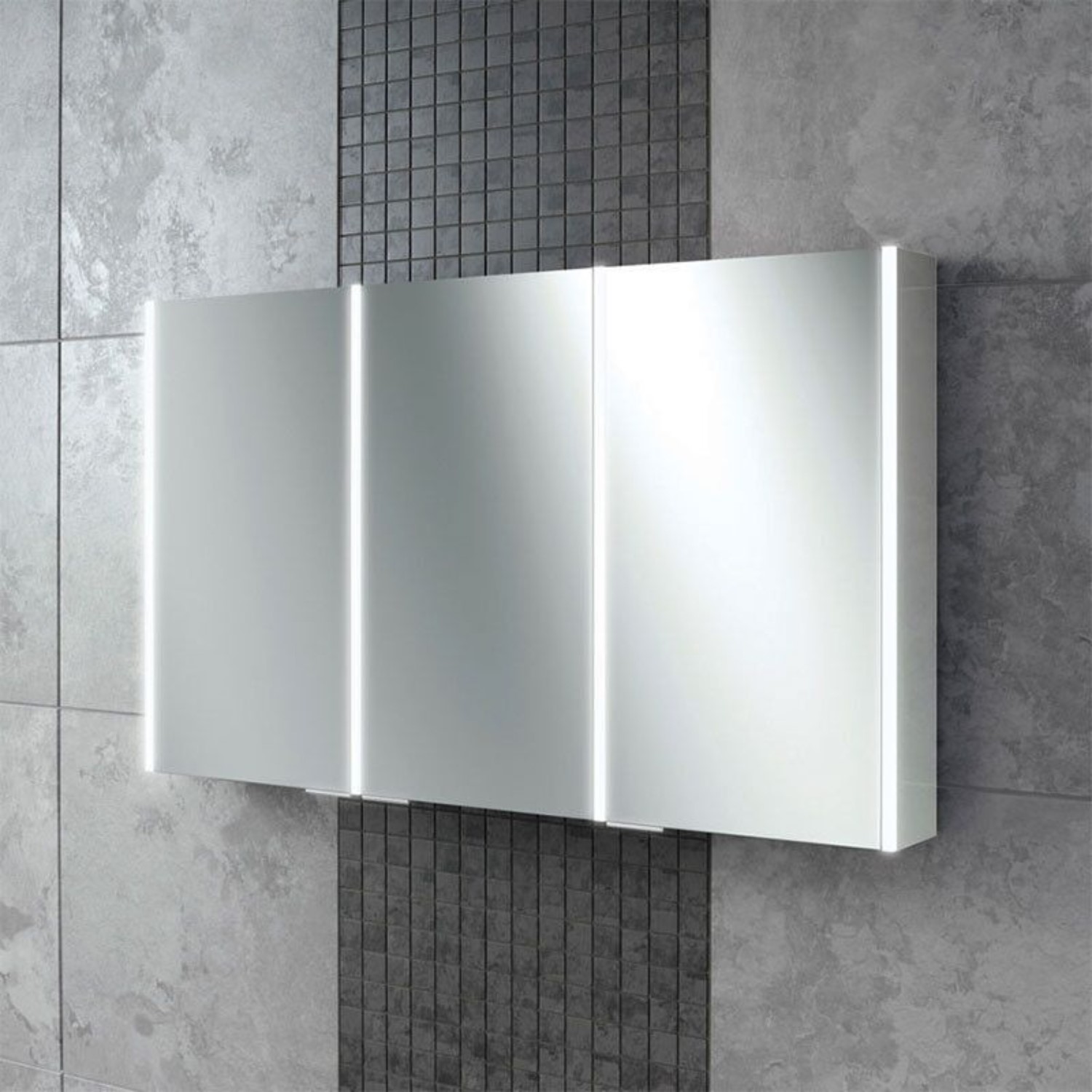 120mm Wall Hung Mirrored Cabinet Landscape 3 Door Bathroom Storage Perth Range Better Bathrooms 120mm Wall Hung Mirrored Cabinet Landscape 3 Door Bathroom Storage Perth Range Better Bathrooms