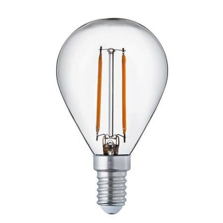 LED E14 Warm White Filament  Golf Ball Light Bulb 