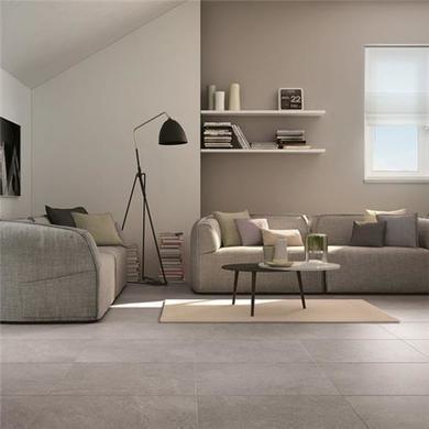 Season Grey Glazed Porcelain Non Slip Floor Tile 