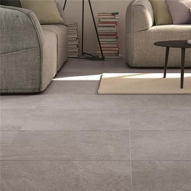 Season Grey Glazed Porcelain Non Slip Floor Tile 