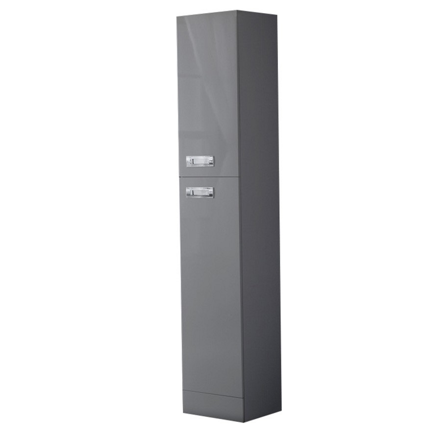 Cuba Grey 350 Tall Storage Unit