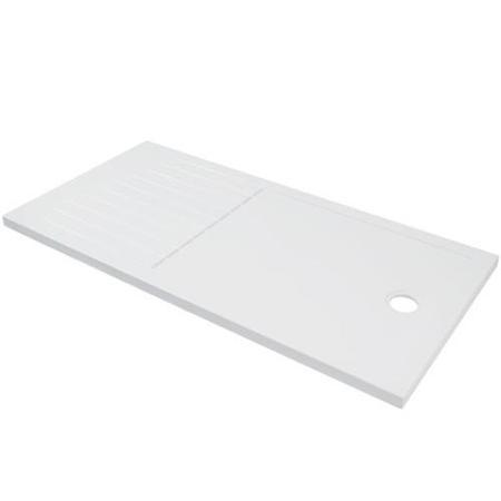 GRADE A1 - Slim Line 1400 x 900 Walk In Shower Tray