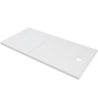 Rectangular Walk In Low Profile Shower Tray 1700 x 800mm - Slim Line