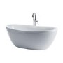 Duo Oval Modern Freestanding Bath - L1750 x W840mm