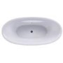 Duo Oval Modern Freestanding Bath - L1750 x W840mm