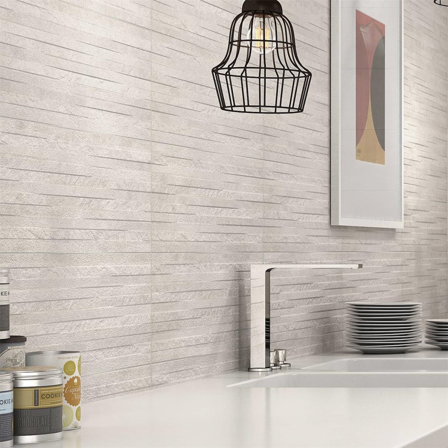 Terranova Concept Blanco DÃ©cor Wall Tile 