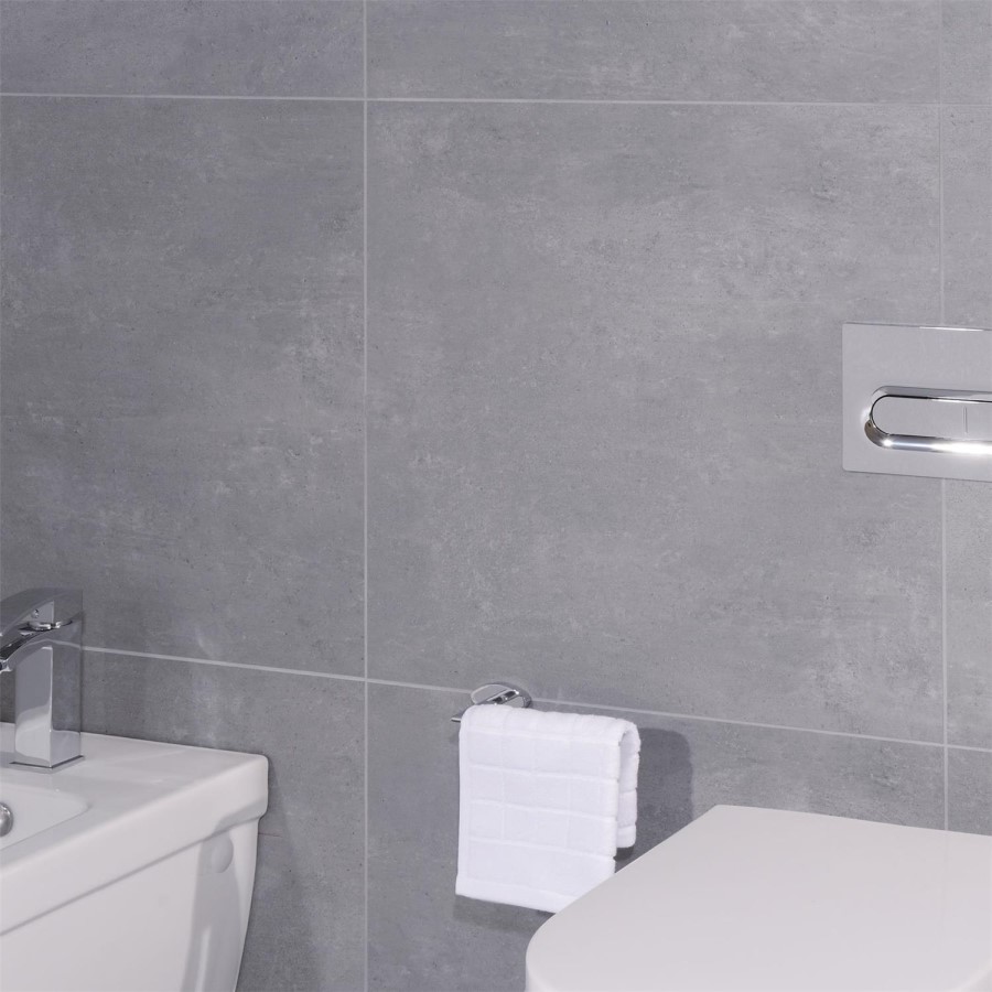Cementi Grey Porcelain Wall/Floor Tile