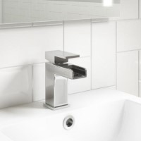 Quadra Waterfall Basin Mixer