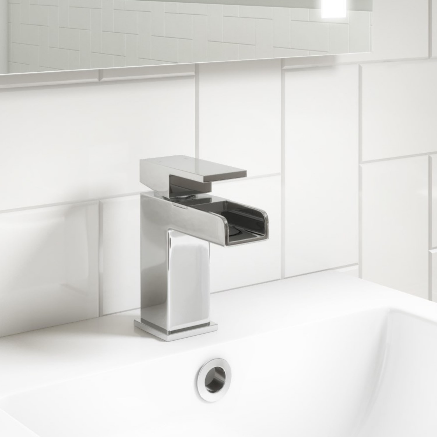 Bathroom Faucets For Sink 3 Hole, Hurran 4 Inch Matte Black With Pop-up
