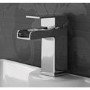 Quadra Waterfall Basin Mixer