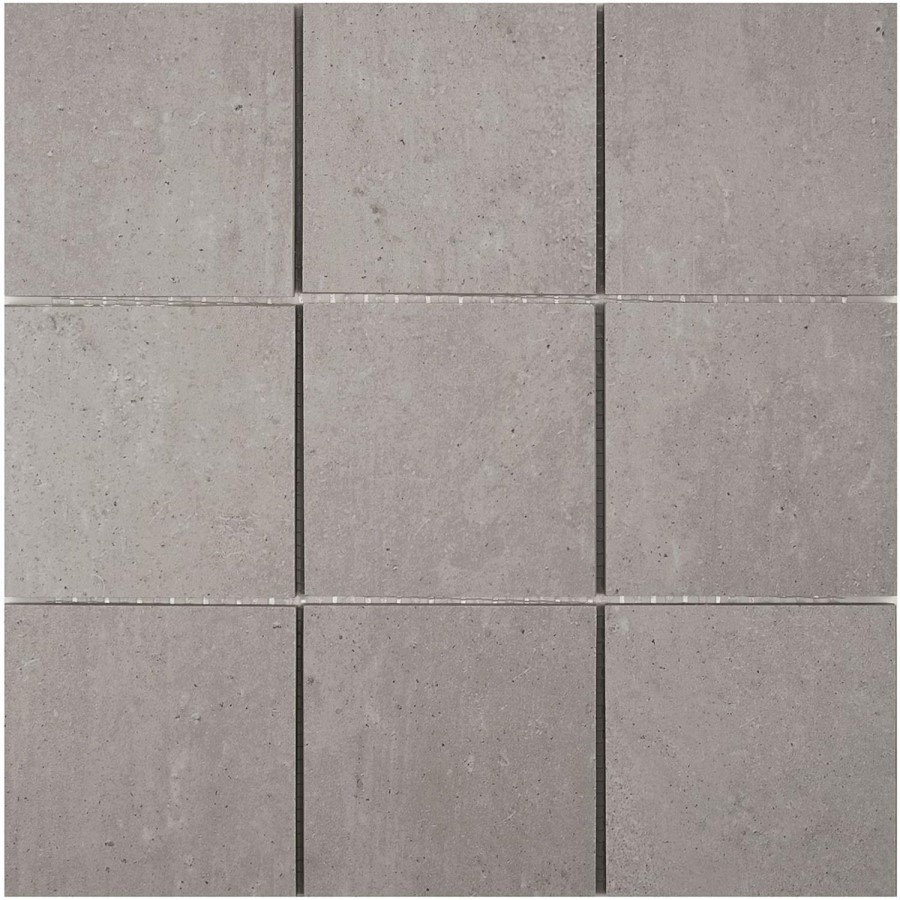 Cementi Grey Porcelain Wall/Floor Mosaic