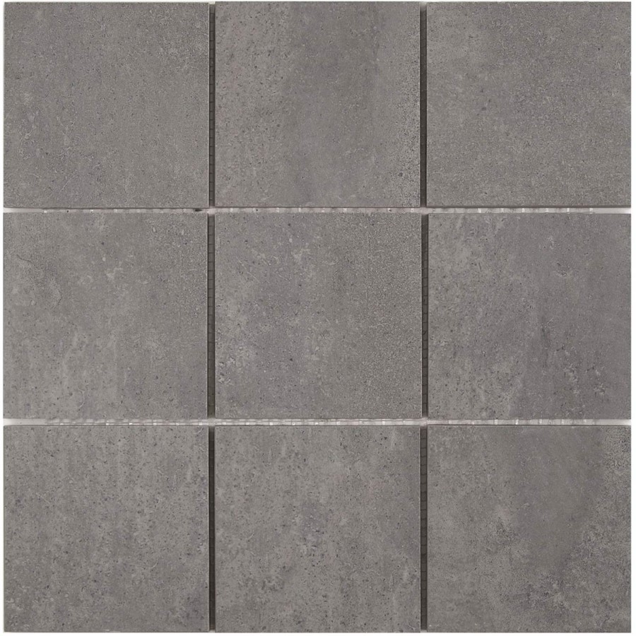 Cementi Dark Grey Porcelain Wall/Floor Mosaic