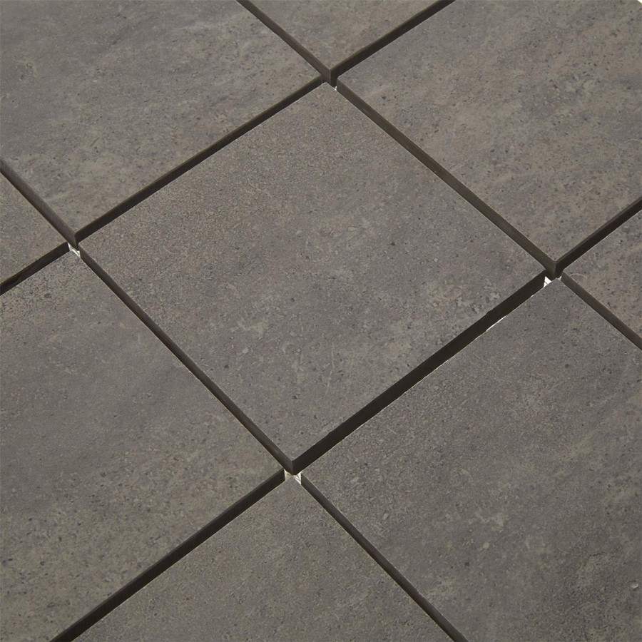 Cementi Dark Grey Porcelain Wall/Floor Mosaic