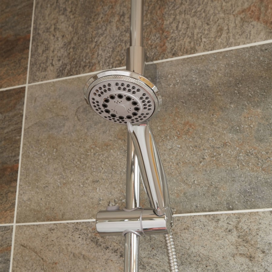 Dualex Multi Function Riser Slide Shower Rail Kit