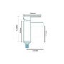 Premium Basin Mixer Tap - Doriano Range