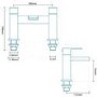 Waterfall Basin Mixer and Bath Filler Tap Pack