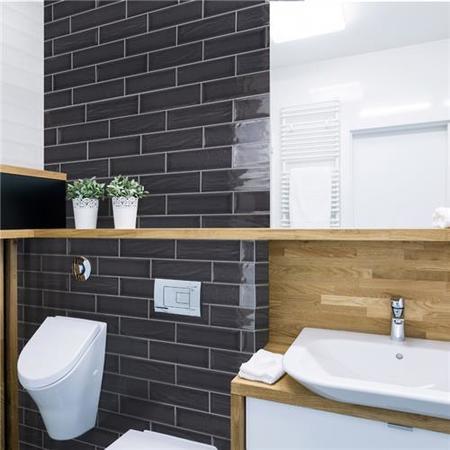 Aria Black Wall Tile 
