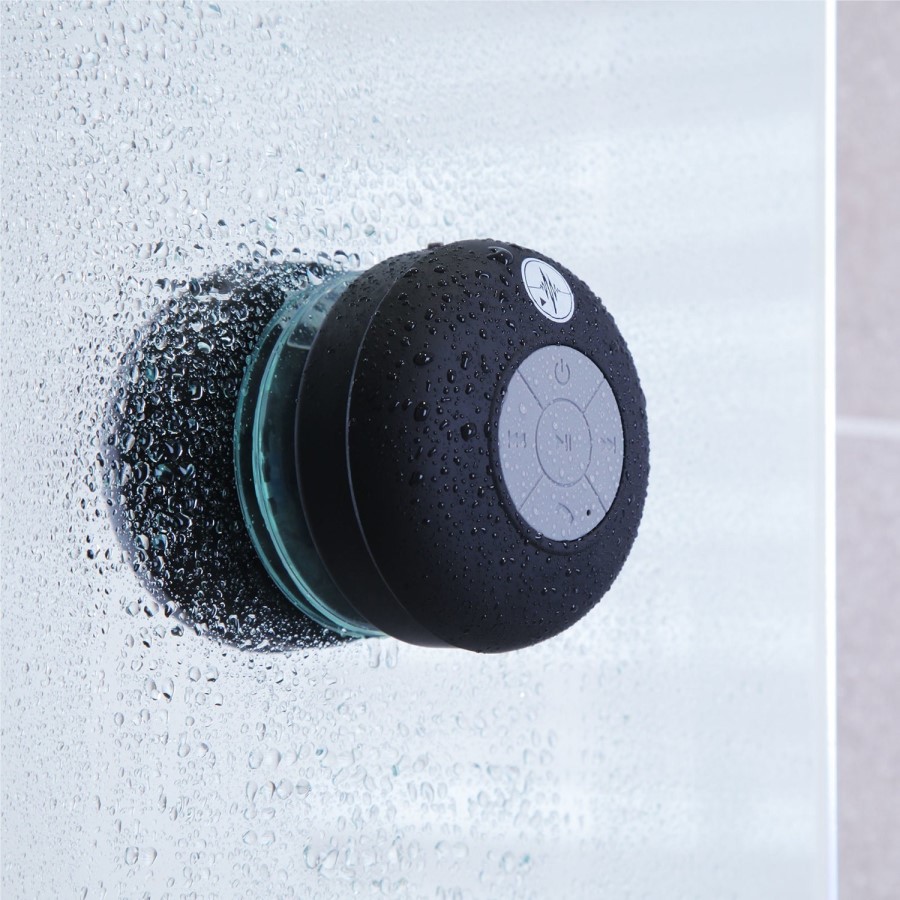 Black Bluetooth Splashproof Speaker