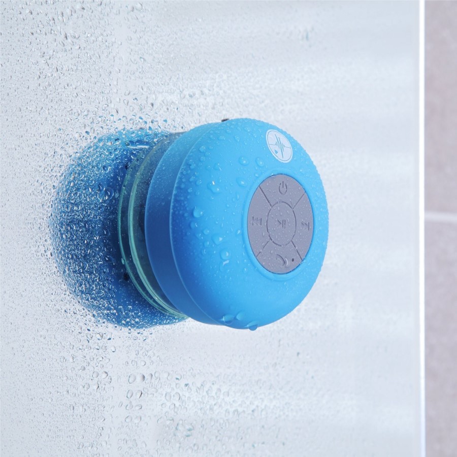 ONLY OPENED - Blue Bluetooth Splashproof Speaker