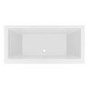 Double Ended Straight Bath - L1800 x W800mm - Quatro