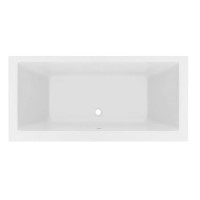 Double Ended Straight Bath - L1800 x W800mm - Quatro