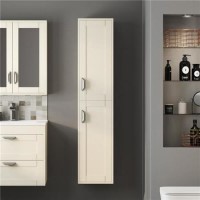 Nottingham Ivory 1400 Wall Hung Tall Boy Storage Unit